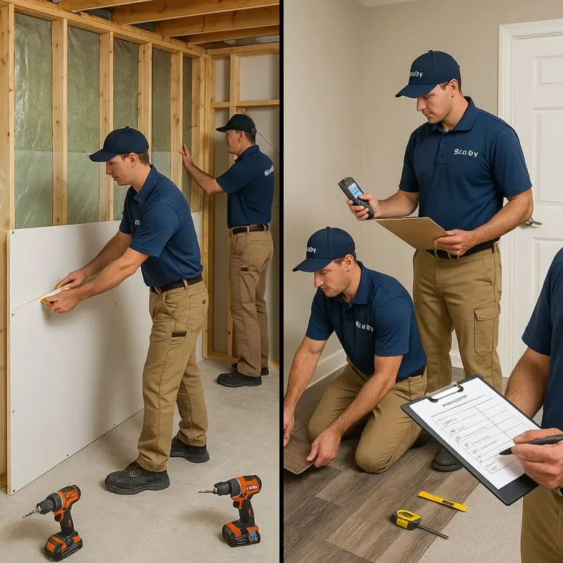 Repairs and Reconstruction process in Canoga Park, CA