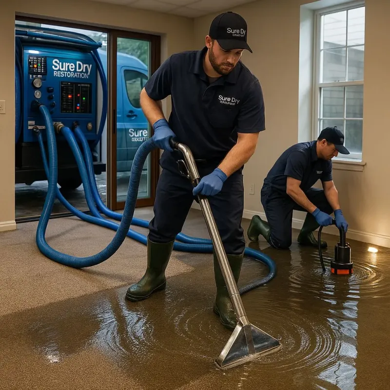Water Extraction and Removal process in Canoga Park, CA